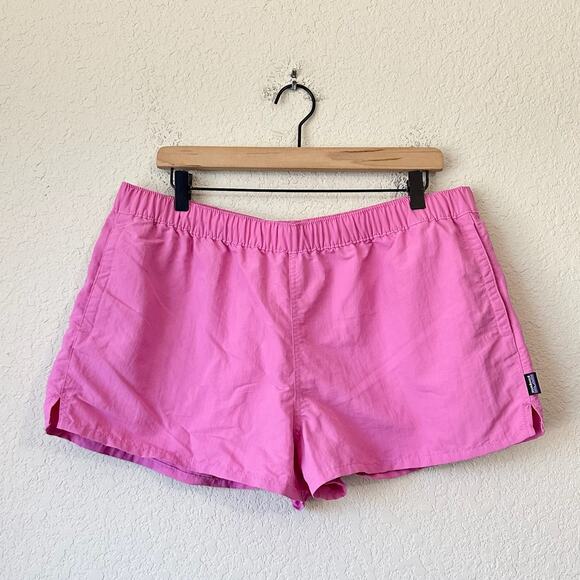 PATAGONIA Barely Baggies Shorts Bubblegum Pink Surf Swim Beach - Picture 1 of 10